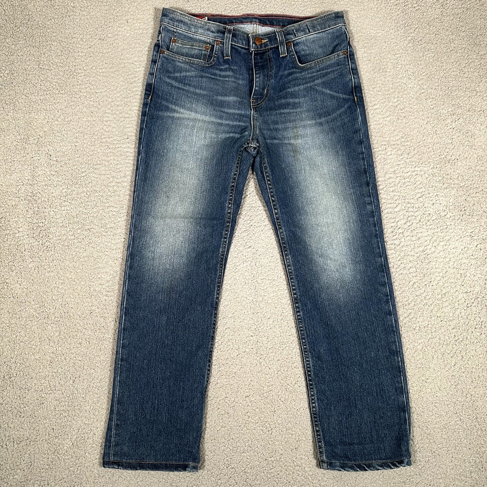 American Giant Blue Straight Jeans Classic Denim